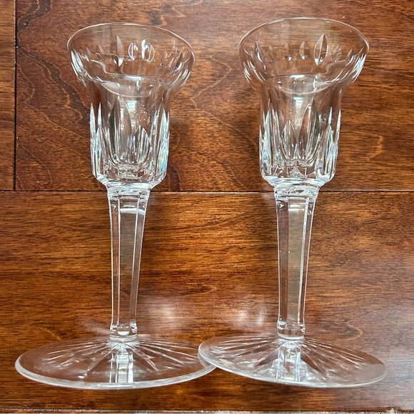 Waterford crystal candle holders - Picture 2 of 6